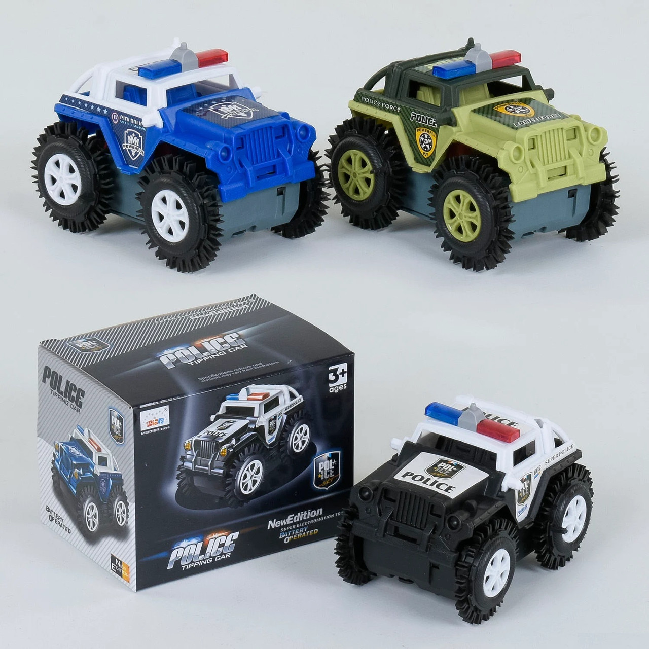 Перевертиш Поліцейська машинка М 11 В, фото 1