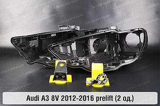 Ремкомплект кріплення корпуса фар Audi A3 8V (2012-2016) дорест лівий – 2 од.