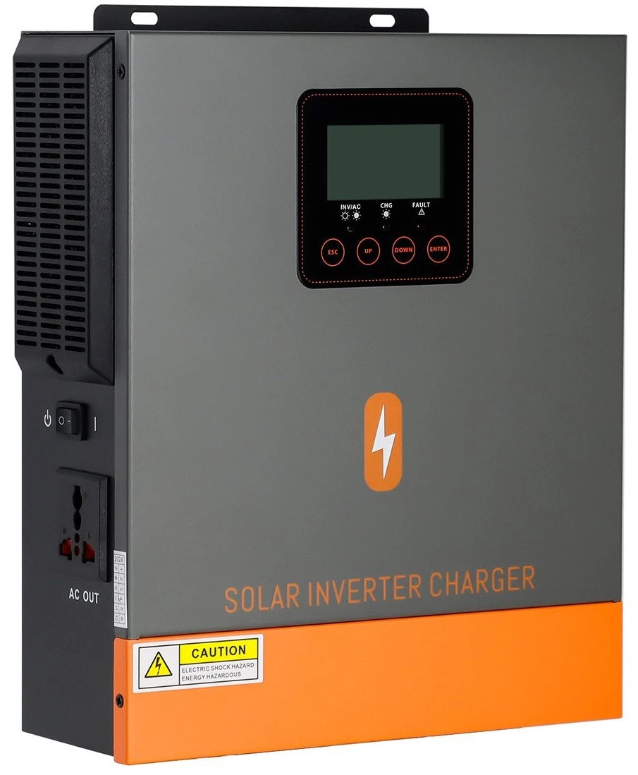 Гібридний інвертор Powmr POW-HVM1K-12V, 12 В, 1000 Вт (безперебійник, UPS, ДБЖ)