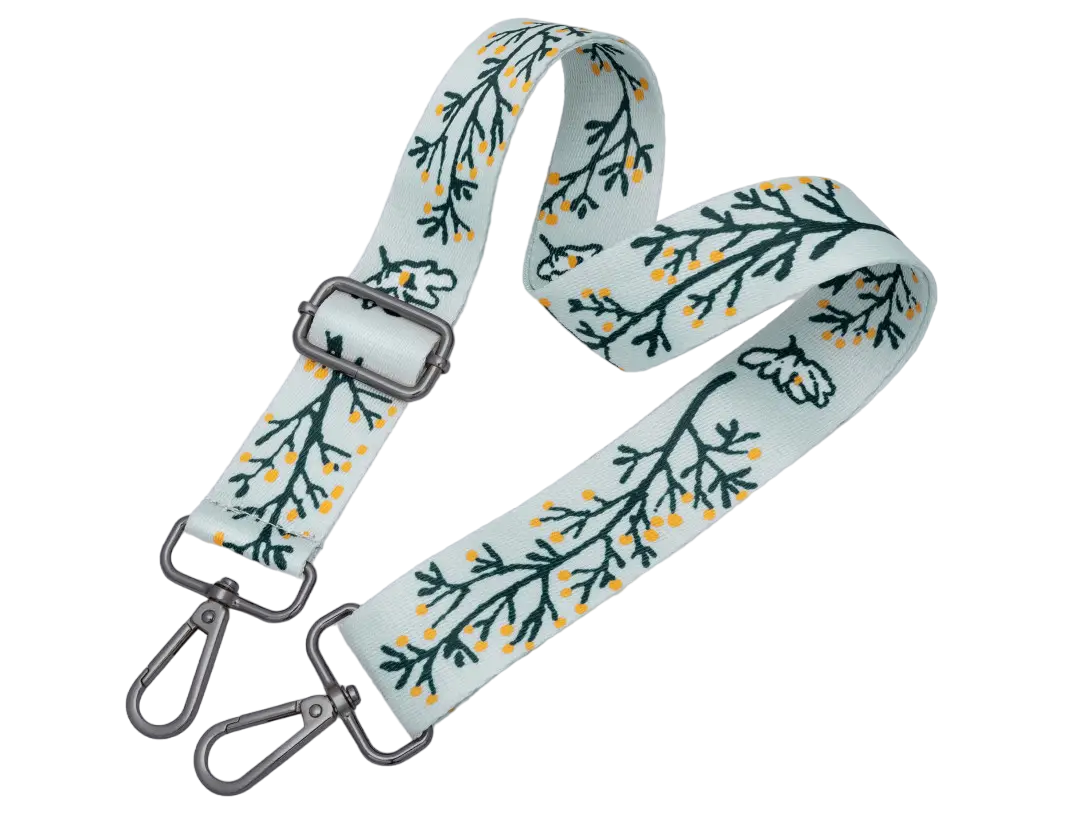 Ремінь для сумки через плече 38мм Кольоровий фурнітура темний-нікель #28778, фото 1