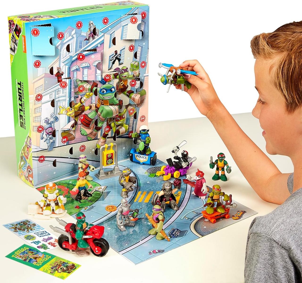 Адвент календар Черепашки-ніндзя Advent Calendar Teenage Mutant Ninja Turtles: Holiday Playmates