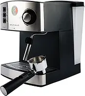 Кавомашина кавоварка рожкова GRUNHELM GEC15 (850 Вт) 15 бар Антікрапельна система