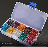 Набір автомобільних запобіжників 80 шт.