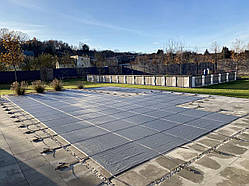 Захисне накриття для громадських басейнів і аквапарків