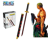 Катана Зоро чорна конструктор на 1052 блоки. Іграшкова міні катана з піхвами 64 СМ, фото 3