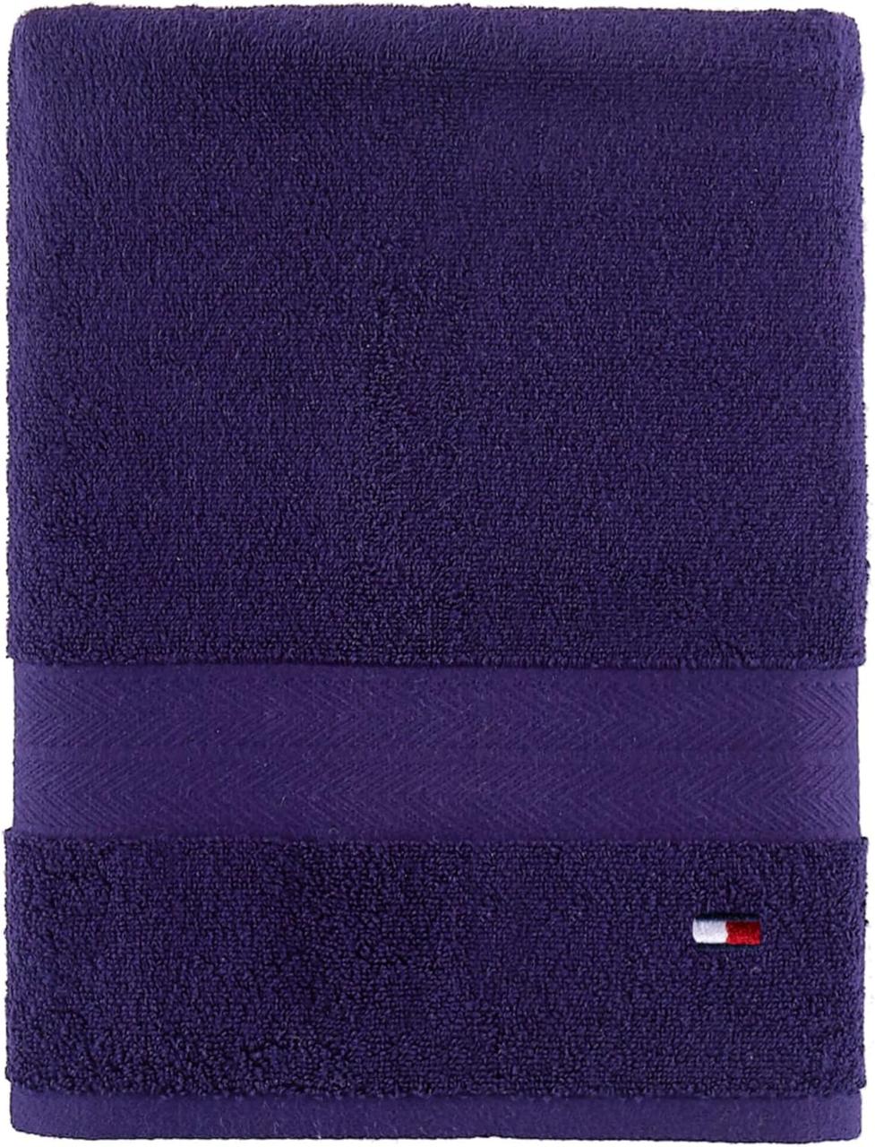 Рушник банний Tommy Hilfiger Modern American Stripe Bath Towel 76х138 см фіолетовий