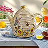 Чайник заварювальний з кераміки з об'ємним декором "Солодкий мед" Certified International, фото 10