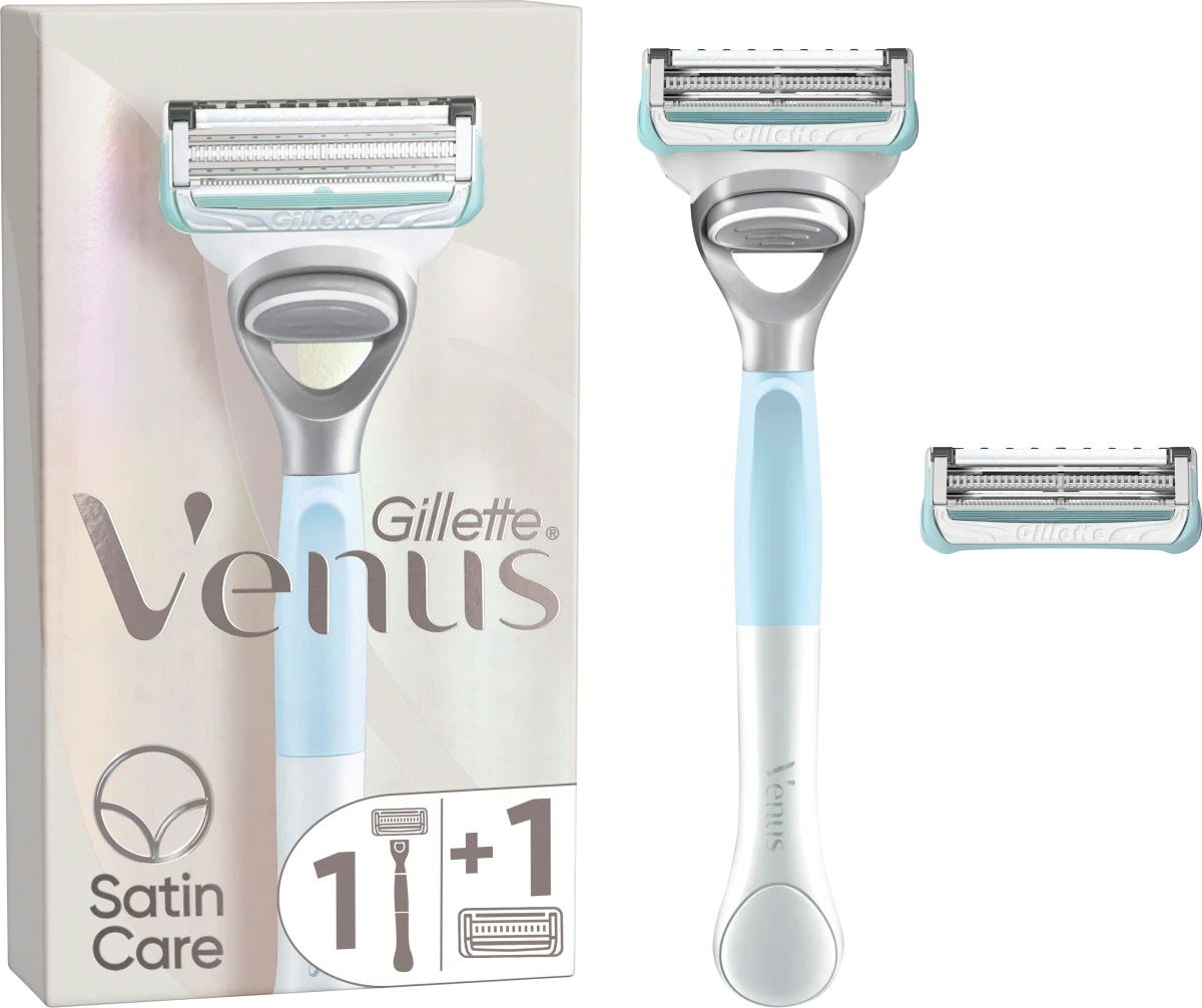Станок для гоління жіночий Gillette Venus Satin Care (2касети)