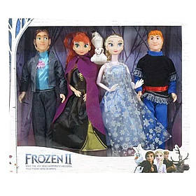 Набір ляльок Холодне серце Frozen (4 ляльки, фігурка героя) ZHF 2165