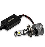 Лед лампи на авто h7 Kelvin 35W Kseries автолампи 8000Lm 6000K, фото 5