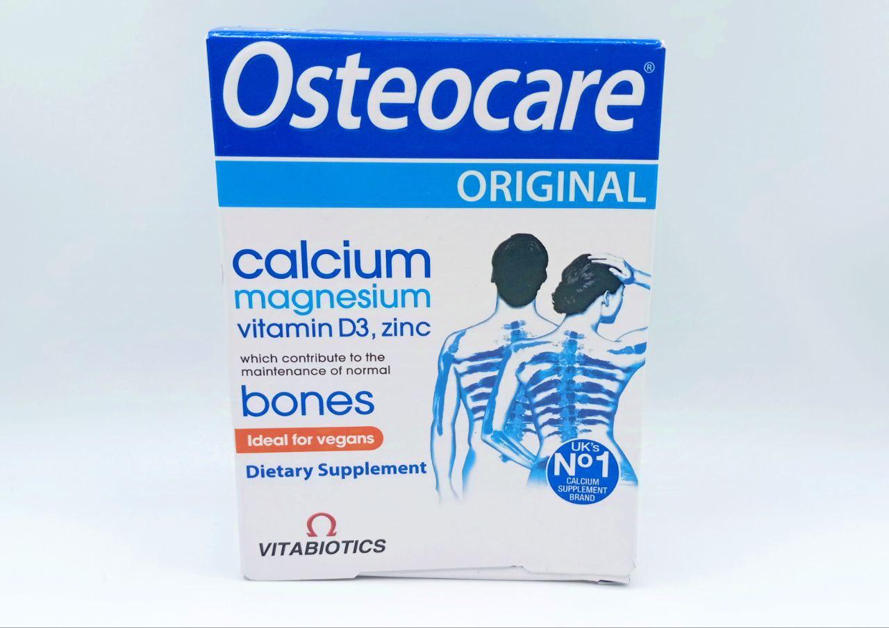 ДІЄТИЧНА ДОБАВКА Vitabiotics Osteocare Original ДЛЯ ЗДОРОВИХ КІСТОК 30 ТАБЛЕТОК, фото 1