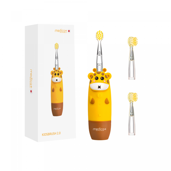 Дитяча зубна щітка Medica+ KidsBrush 2.0 Yellow, фото 1