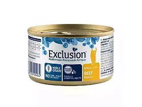 Exclusion (Ексклюжн) Cat Adult Beef монопротеїнові консерви для кішок, ЯЛОВИЧИНА