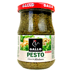 Соус песто Галло Gallo salsa pesto 190g 12шт/ящ (Код: 00-00017129)