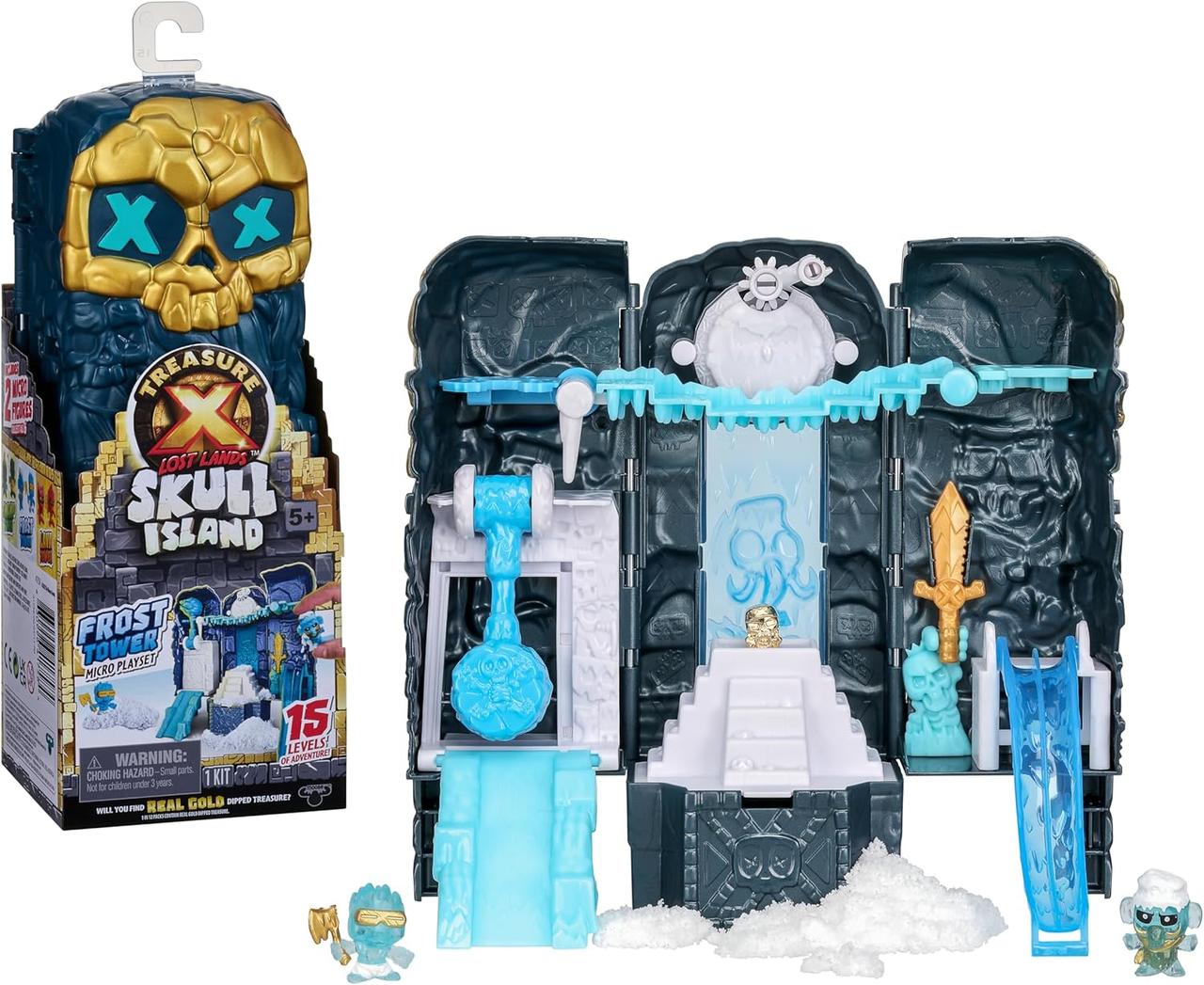 Ігровий набір Розкопки X Загублені землі Замерзла башта Treasure X Lost Lands Skull Island Frost