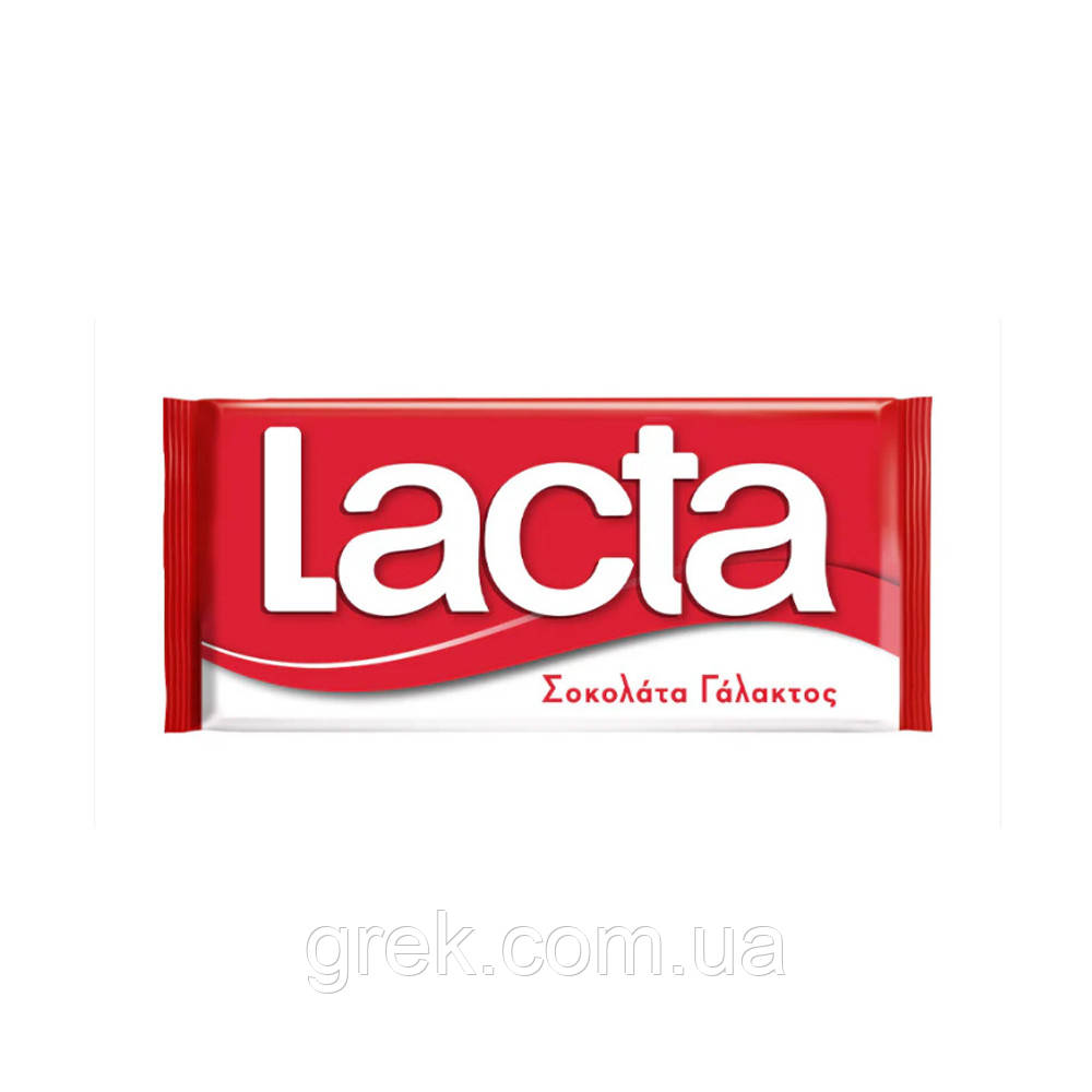 Молочний шоколад Lacta 85 г, фото 1