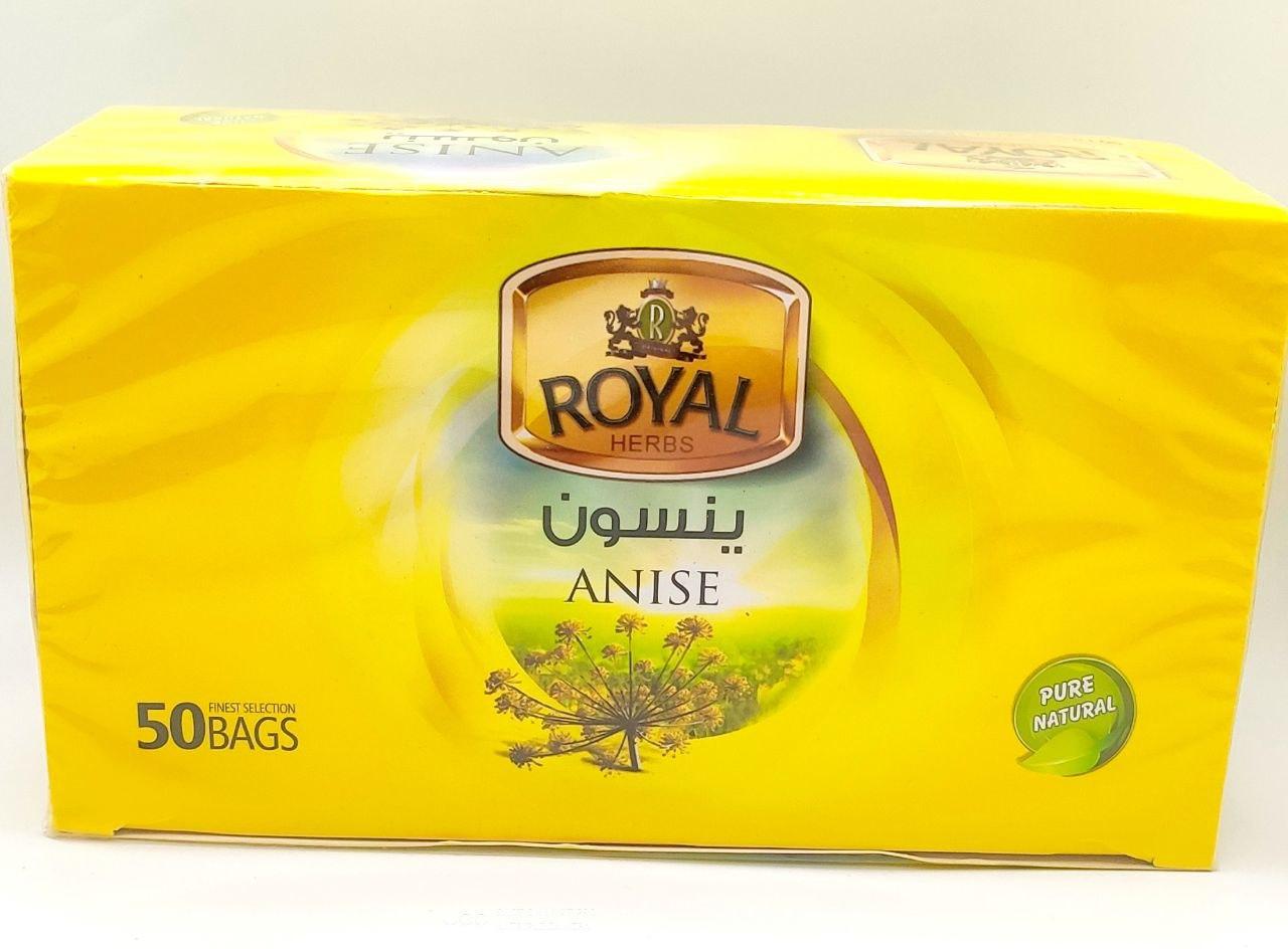 Чай анісовий натуральний, Єгипет, компанія Royal Herbs 50 пакетиків