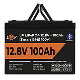Комплект резервного живлення LogicPower ДБЖ 12V LPY-W-PSW-500VA з LiFePO4 акумулятором 12V-100Ah, фото 8