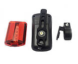 Ліхтарик велосипедний зі стопом X-Balog BL-809 COB, фото 3