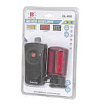 Ліхтарик велосипедний зі стопом X-Balog BL-809 COB, фото 4