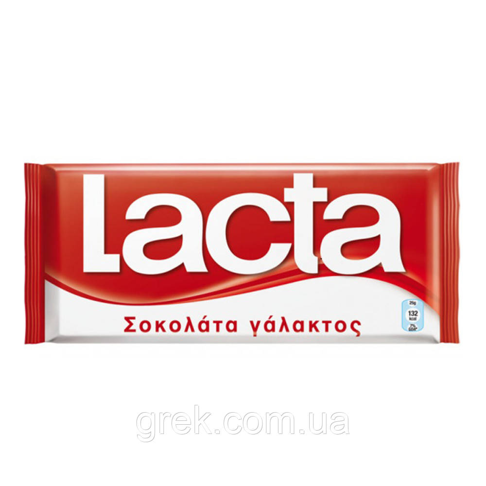 Молочний шоколад Lacta 200 г, фото 1