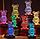 Нічник 3D Bearbrick Ведмедик KX197, фото 4