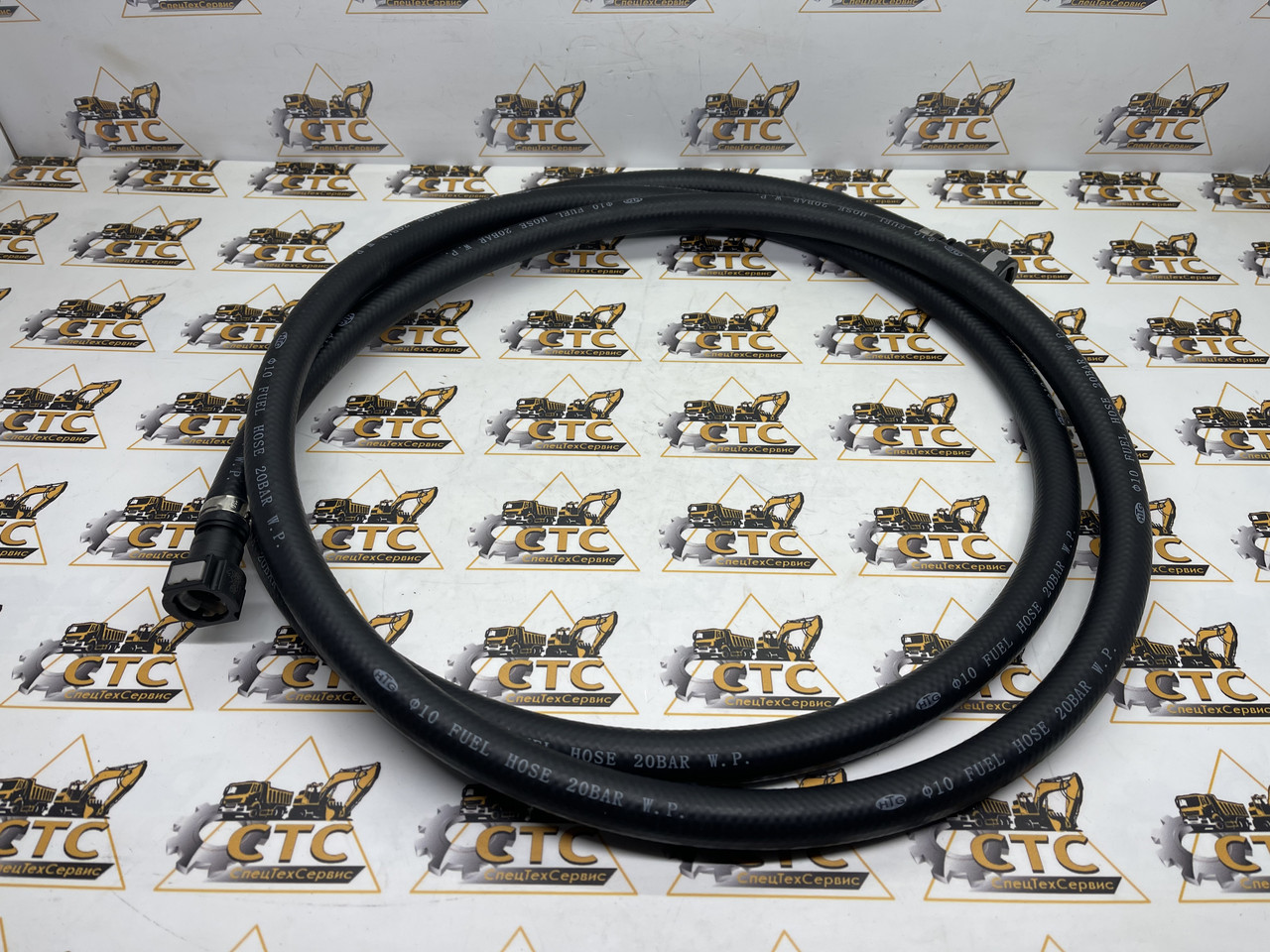 Шланг паливний L-2509 (паливний бак — фільтр відстійник) на JCB номер 332/C2333, фото 1