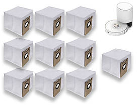 Мішок 10 шт для пилососів Lenovo T1 Pro / T1s Pro / Cleaner T1 / HONITURE Q / Proscenic M7 Pro