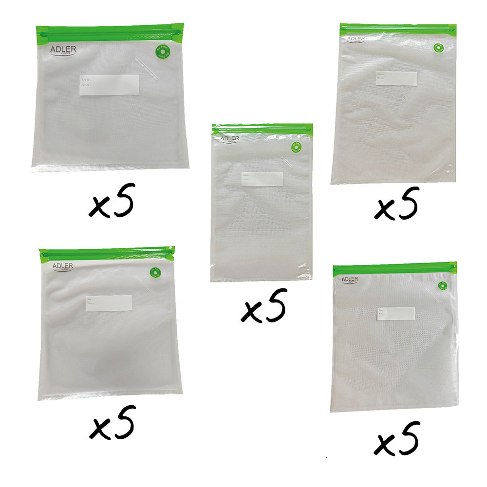 Набір вакуумних пакетів Adler AD 4514.1 (25 шт), фото 1