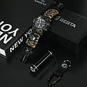 Чоловічий тактичний годинник Besta Box Military Light з компасом + подарунковий набір, фото 2