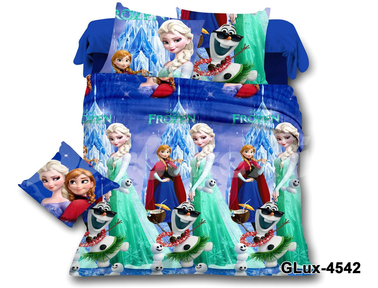 Сімейний комплект (Бязь) | Комплект постільної білизни "Frozen" | Простирадло 240х220 см