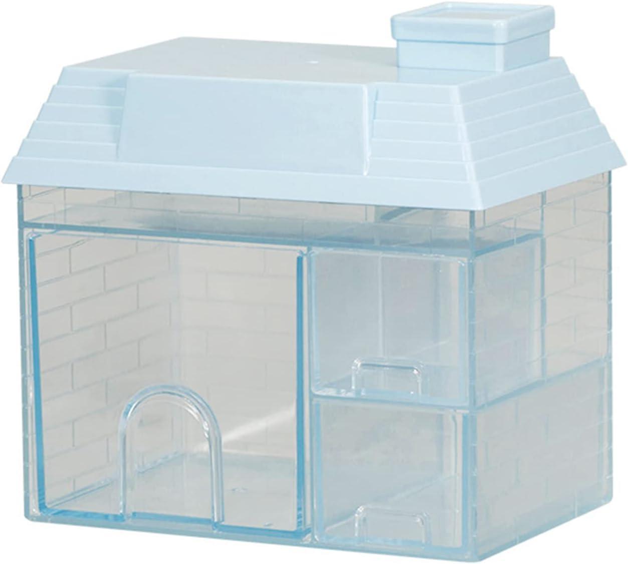 Органайзер на стіл канцелярський 3 відділення «Будиночок Блакитний» 15,5х10,3х14,7см