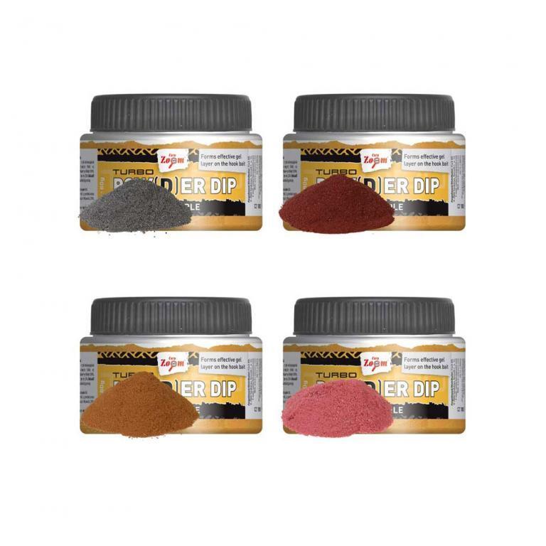 Діп сухий CarpZoom Turbo Powder Dip, 80g, strawberry-fish (полуниця-риба)