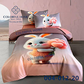 Фланелева полуторна постільна білизна дитяча