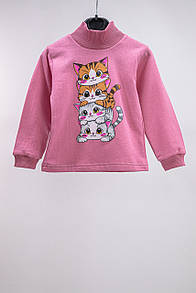 Дитяча  водолазка з принтом начисування