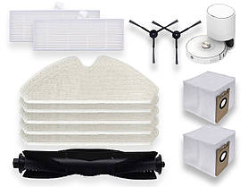 Набір 12 шт запчастин для роботів-пилососів Lenovo T1 Pro, T1s Pro, Cleaner T1, HONITURE Q, Proscenic M7 Pro