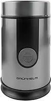 Кавомолка роторна електрична Grunhelm GС-3072S (300 Вт) нержавіюча сталь 133666