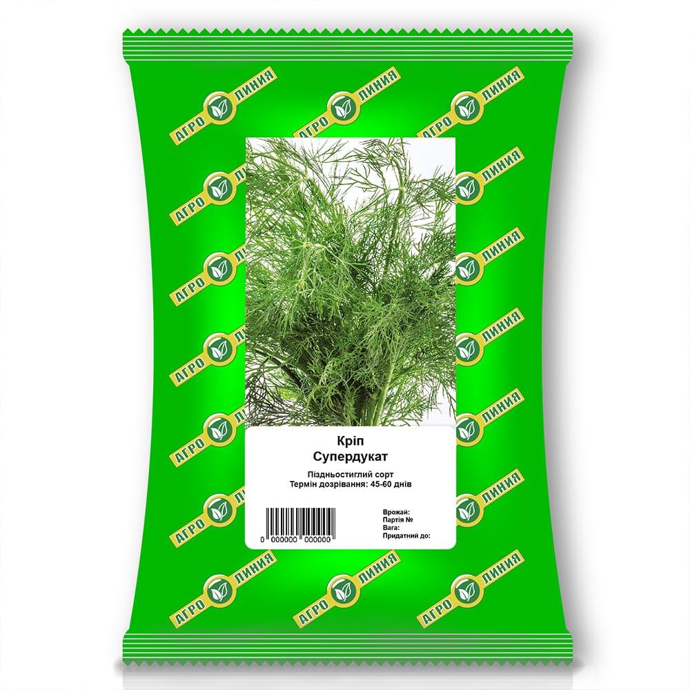 Насіння кропу Супер Дукат 500 г, Агролінія