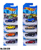 Машинка HOT WHEELS (8 видів), на планш. 16*11см