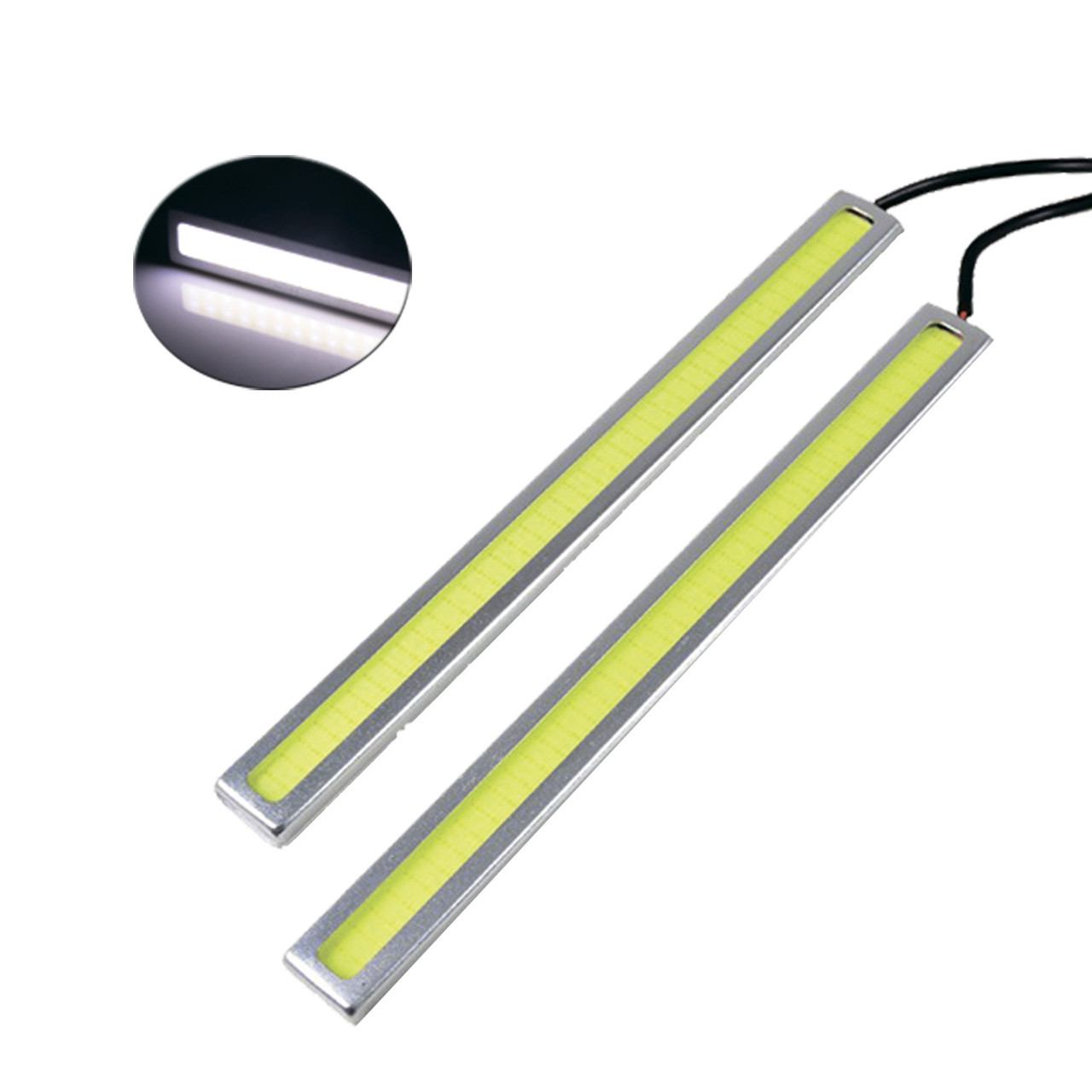 Денні ходові вогні DRL-COB-17-S WHITE, фото 1