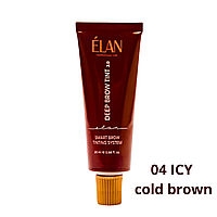 Фарба для брів ELAN "Deep Brow Tint" | 04 icy cold brown | в тюбику 20 мл