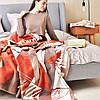 Плед-покривало IDEIA Kassandra - 150x200 бавовна 450 гр/м2 помаранчевий, фото 10