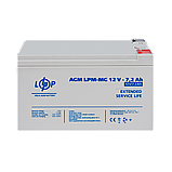 Акумулятор мультигелевий LogicPower LPM-MG 12V - 7.2 Ah ILP, фото 3