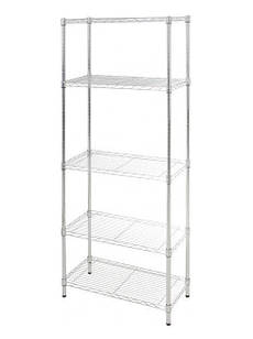Стелаж хромований 76x36х180 на 5 полиць (E40504562)