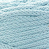 Пряжа Yarnart Macrame Cord 5 мм № 775 бірюза (Пряжа напівбавовна, нитки для в'язання), фото 2