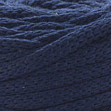 Пряжа Yarnart Macrame Cord 5 мм № 784 синій (Пряжа напівбавовна, нитки для в'язання), фото 2