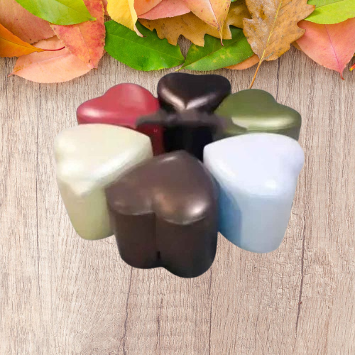 Пуф Серце Коло Квадрат 35 х 35 х 40 см шкірозамінник дорогий колір під замовлення, фото 1