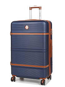 Валіза велика L синя 76х49х28(+5)см/110л/4.3кг/Worldline 629