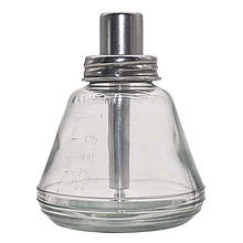 Ємність для спирту TE-18B з дозатором, трубка метал, 180 ml