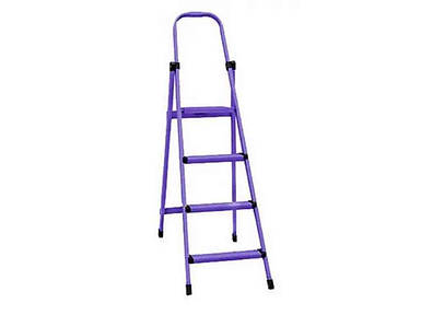 Драбина металева побутова для дому 4 сходження. (квадрат) ТМ ТЕХНОЛОГ FG